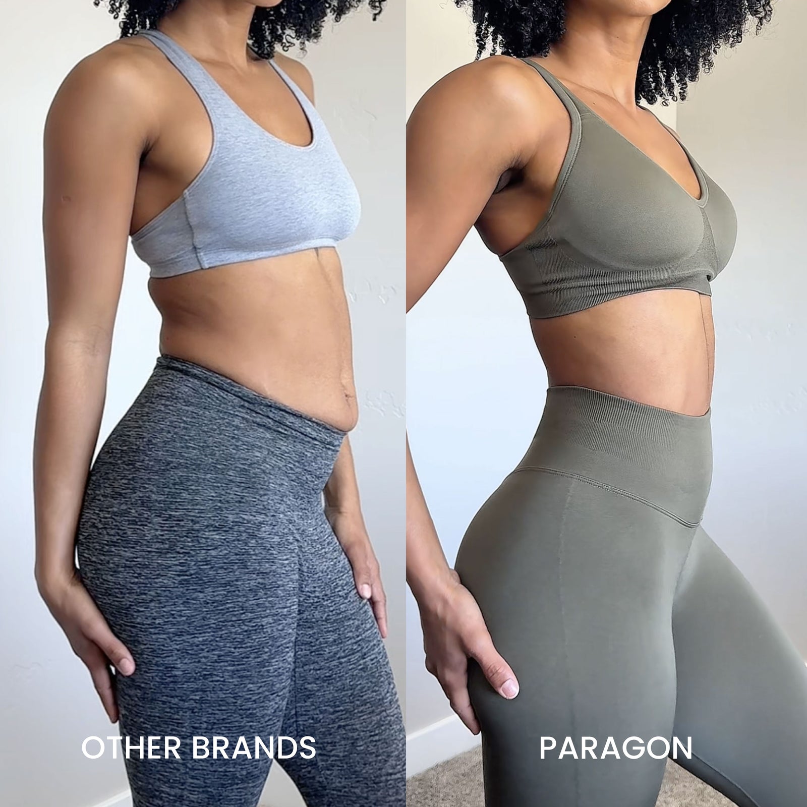 CurveFlex Hourglass Sculptseam® Plus Seamless Legging Ink Leggings/Joggers Paragon Fitwear 