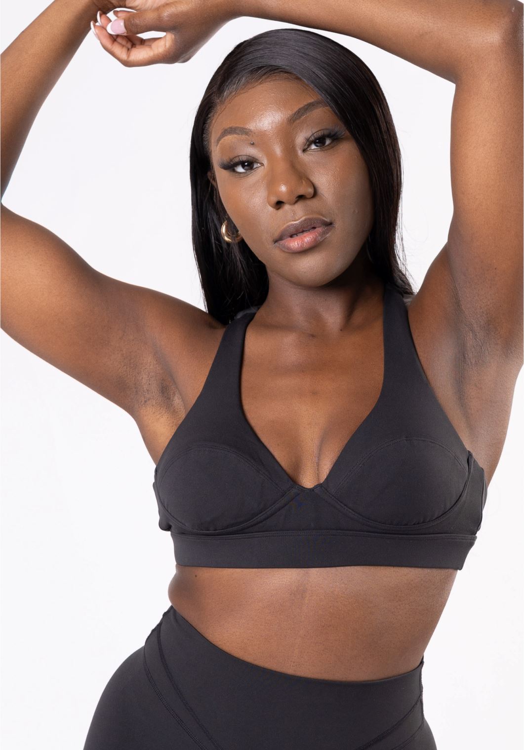 Reluna Corset Bra Black Sports Bras Paragon Fitwear 