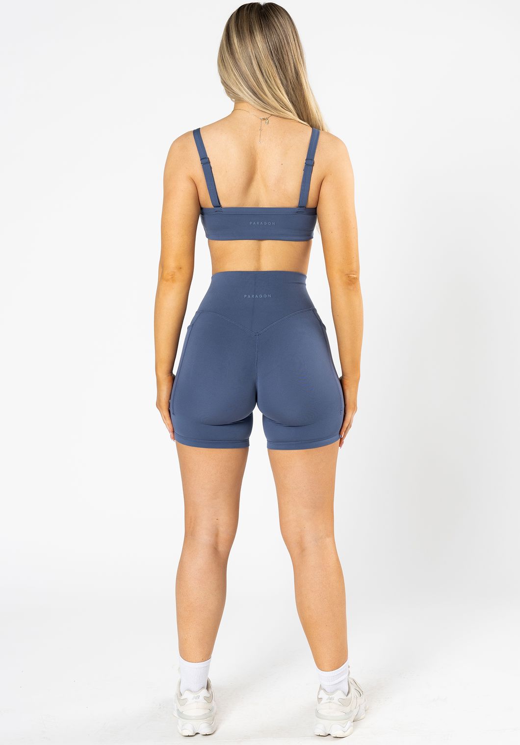Reluna™ Empower Sculptseam® Pocket Short 6” Vintage Indigo Shorts Paragon Fitwear 