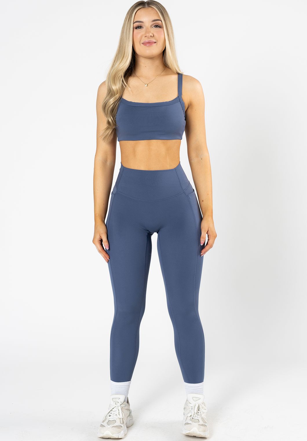 Reluna™ Empower Sculptseam® Pocket Legging Vintage Indigo Leggings/Joggers Paragon Fitwear 