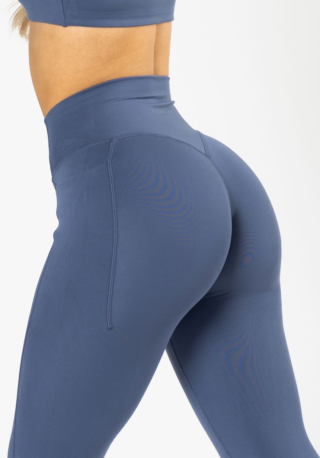 Reluna™ Empower Sculptseam® Pocket Legging Vintage Indigo Leggings/Joggers Paragon Fitwear 