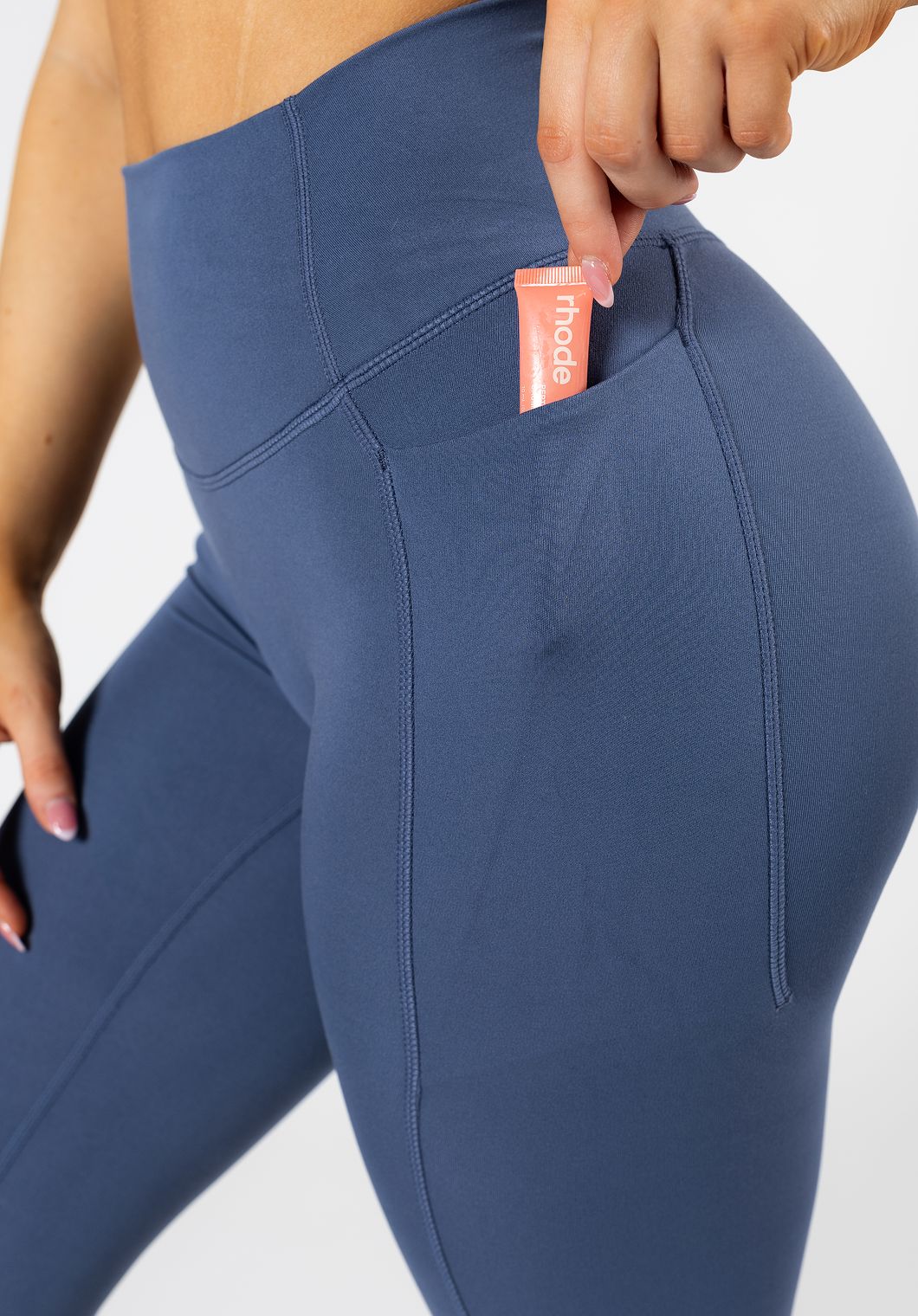Reluna™ Empower Sculptseam® Pocket Legging Vintage Indigo Leggings/Joggers Paragon Fitwear 