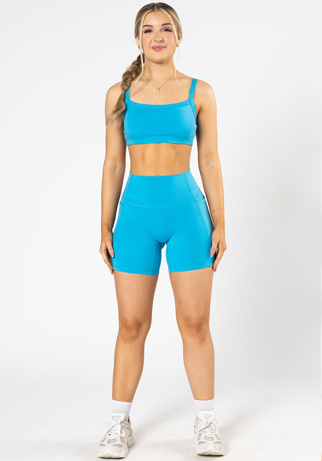 Reluna™ Empower Sculptseam® Pocket Short 6” Lagoon Shorts Paragon Fitwear 