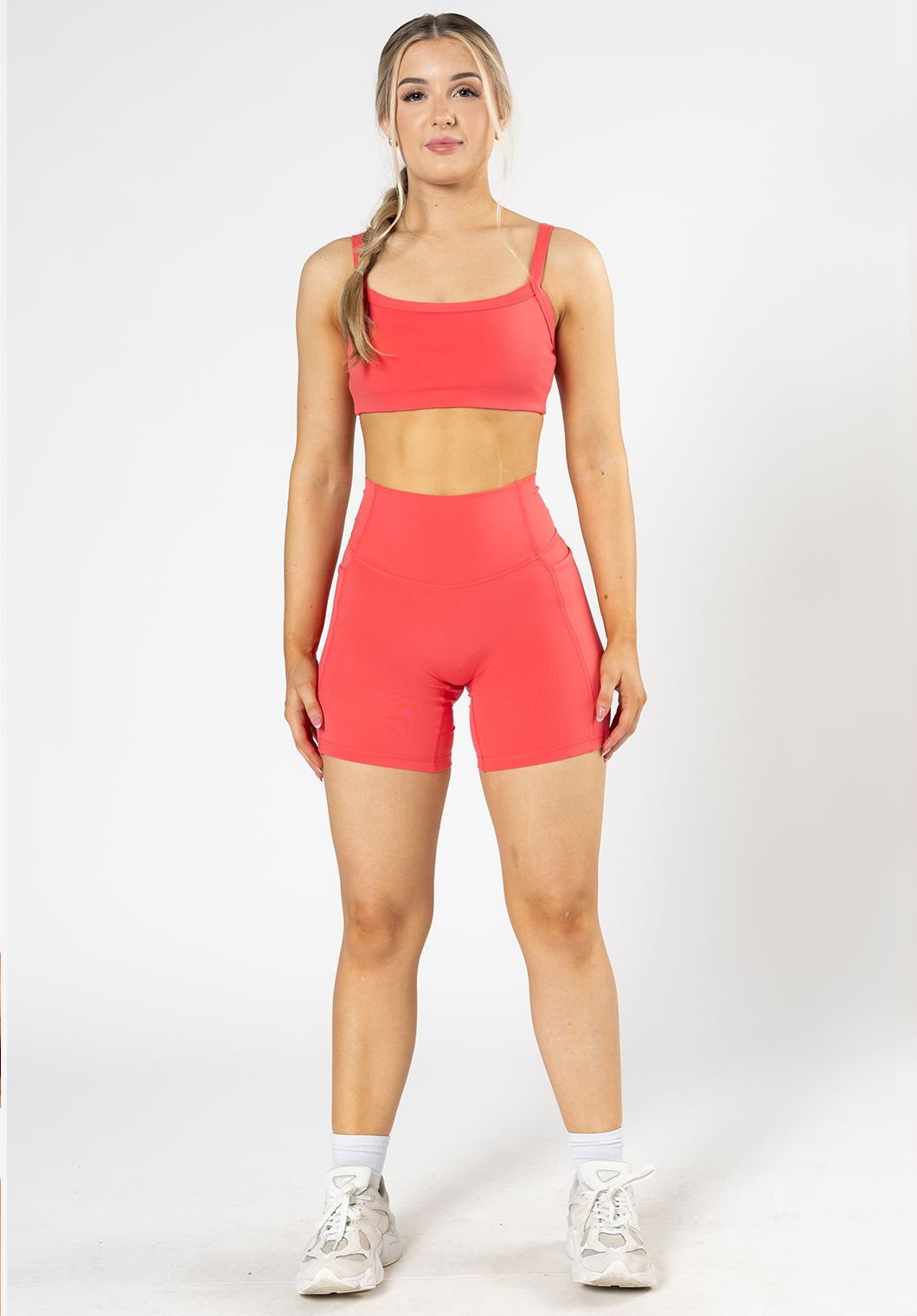 Reluna™ Empower Sculptseam® Pocket Short 6” Spicy Marg Shorts Paragon Fitwear 