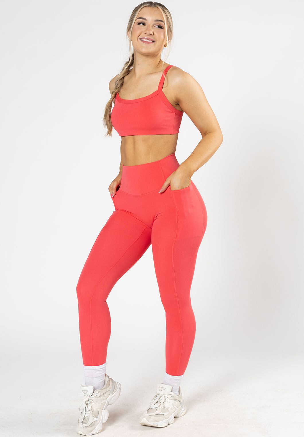 Reluna™ Empower Sculptseam® Pocket Legging Spicy Marg Leggings/Joggers Paragon Fitwear 