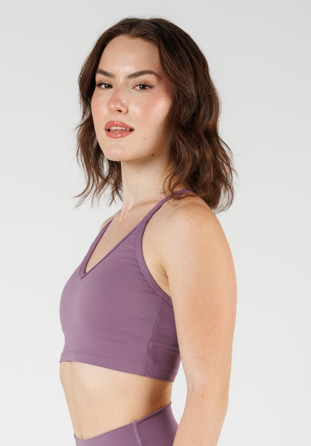 RecStretch Legend Brami Mauve Sports Bras Paragon Fitwear 