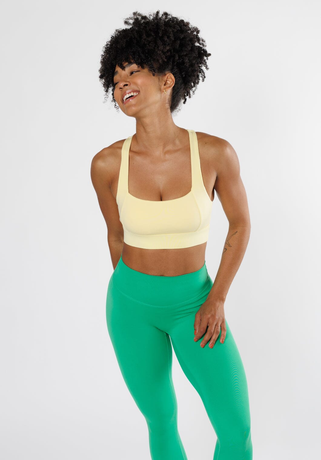 Reluna™ Refined Square Bra Daisy Sports Bras Paragon Fitwear 