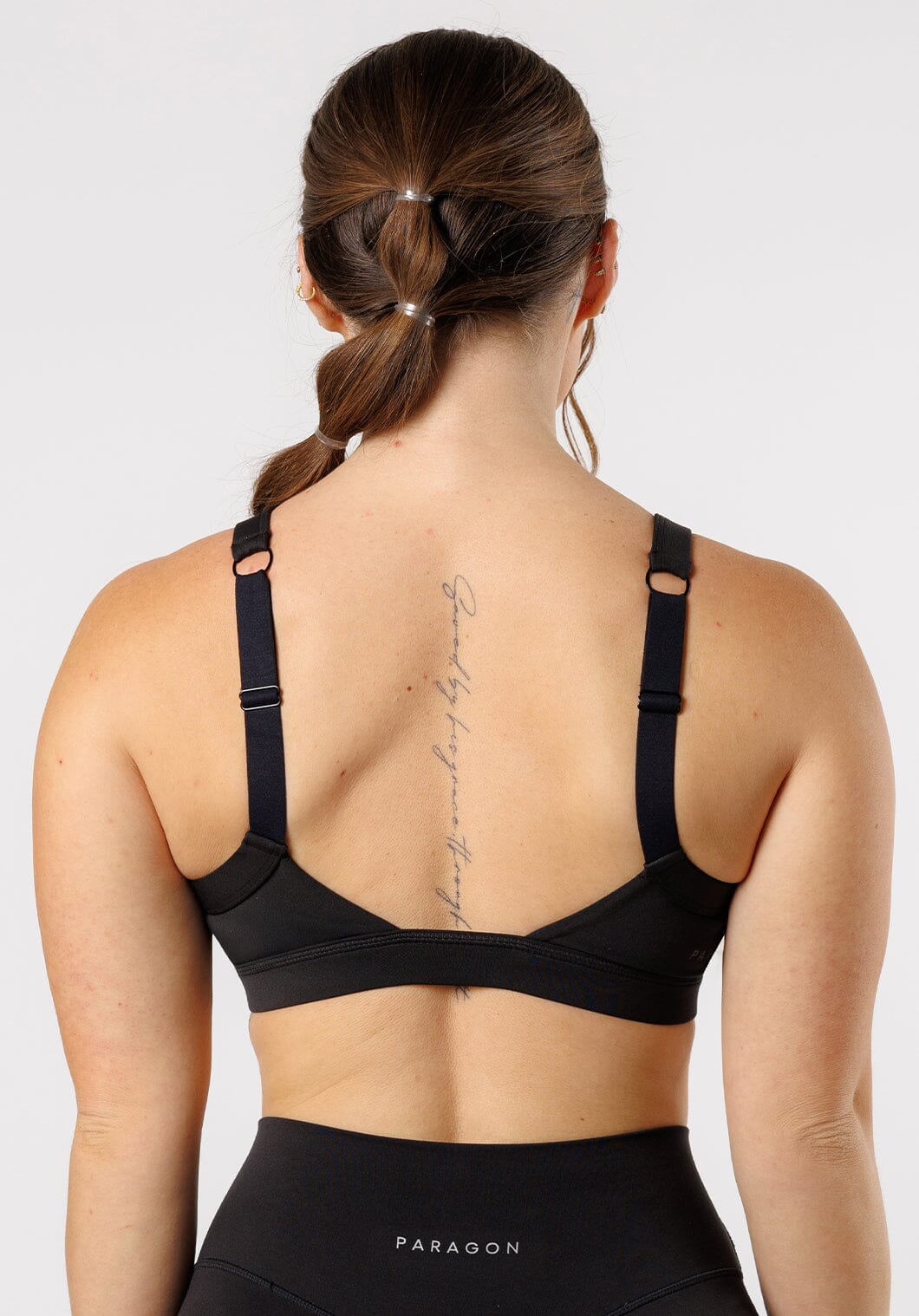 Reluna™ Gemini Bra Black Sports Bras Paragon Fitwear 