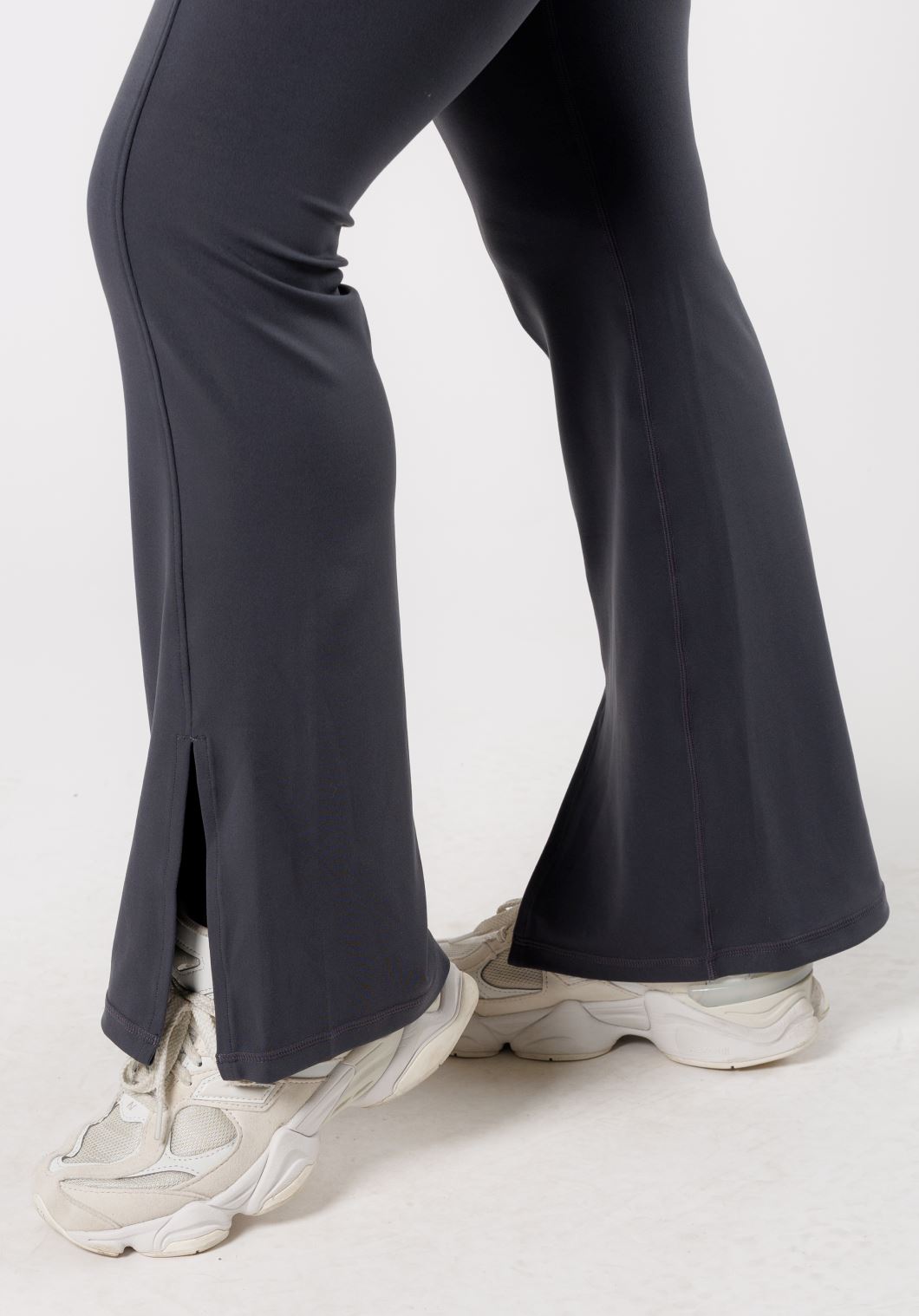Reluna Front Slit Sculptseam® Flare Leggings 31" Phantom Leggings/Joggers Paragon Fitwear 