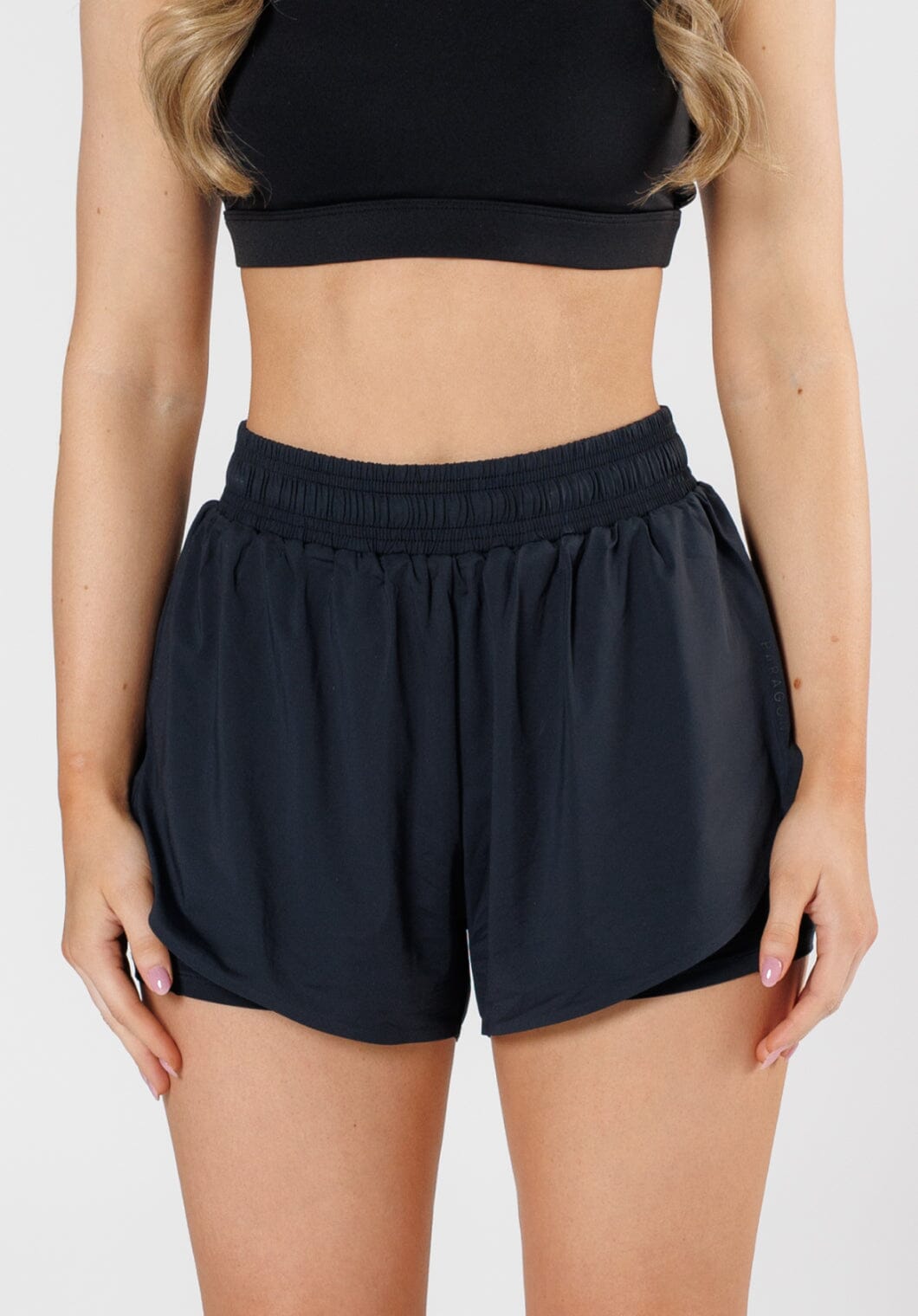 LiteSpeed™ Fast Track Short Black Shorts Paragon Fitwear 
