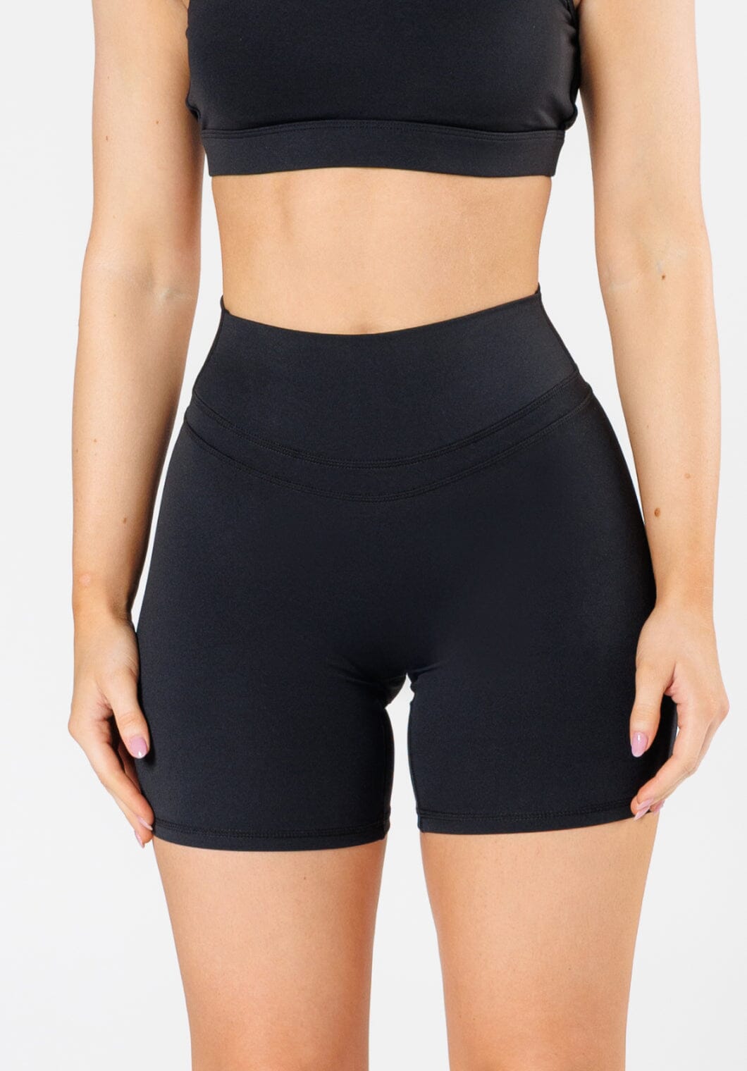 RecStretch Levitate Sculptseam® Plus Short 6” Black Shorts Paragon Fitwear 