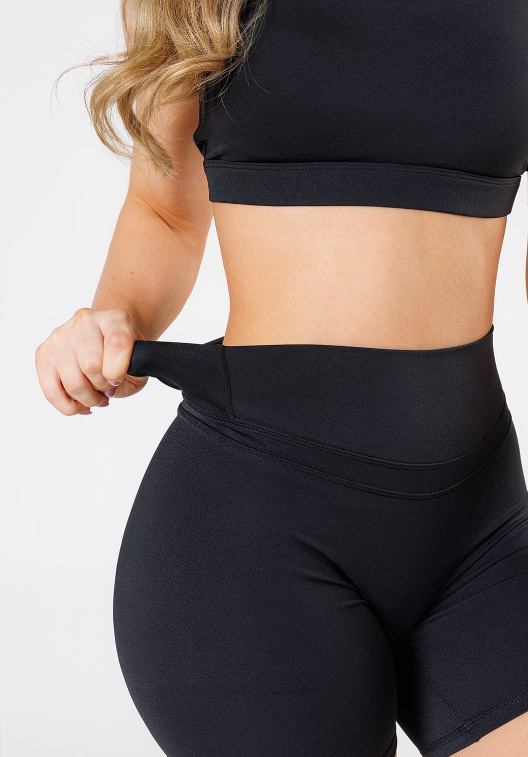 RecStretch Levitate Sculptseam® Plus Short 6” Black Shorts Paragon Fitwear 