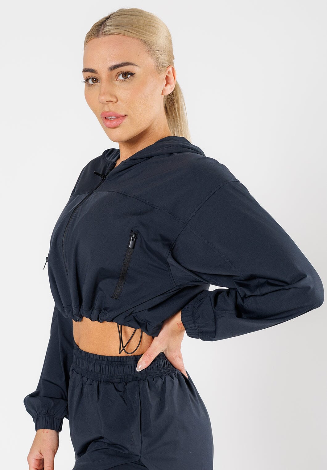 LiteSpeed™ Elevate Windbreaker Black Tops/Tanks Paragon Fitwear 