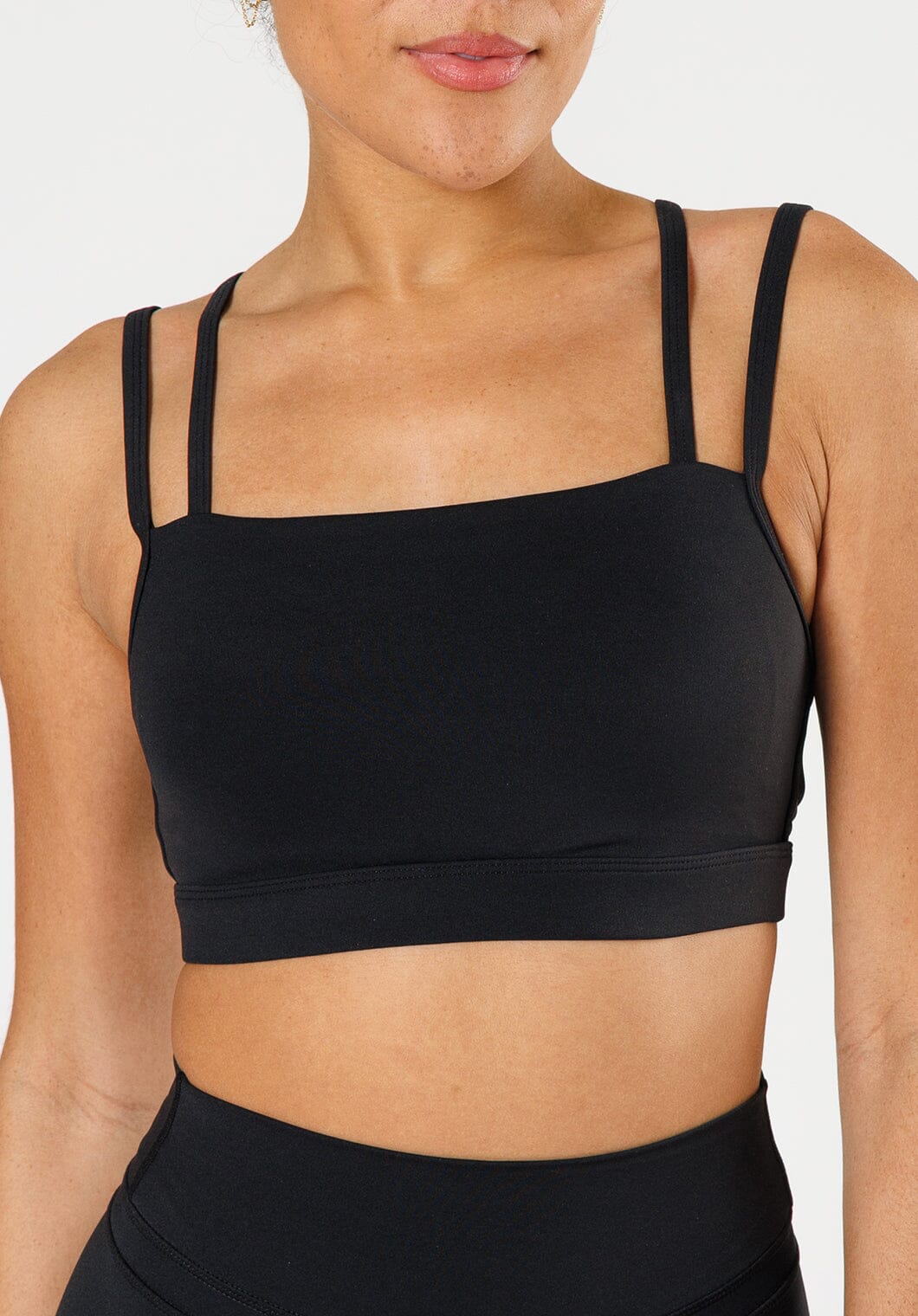 RecStretch™ Breathe Bra Black Sports Bras Paragon Fitwear 