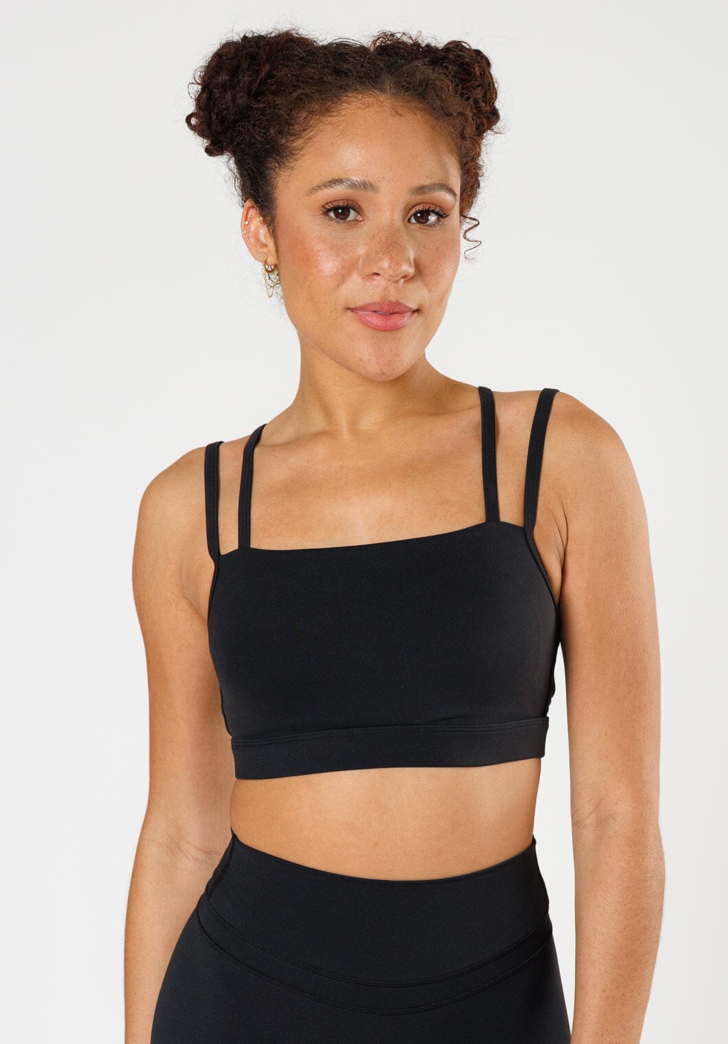 RecStretch™ Breathe Bra Black Sports Bras Paragon Fitwear 