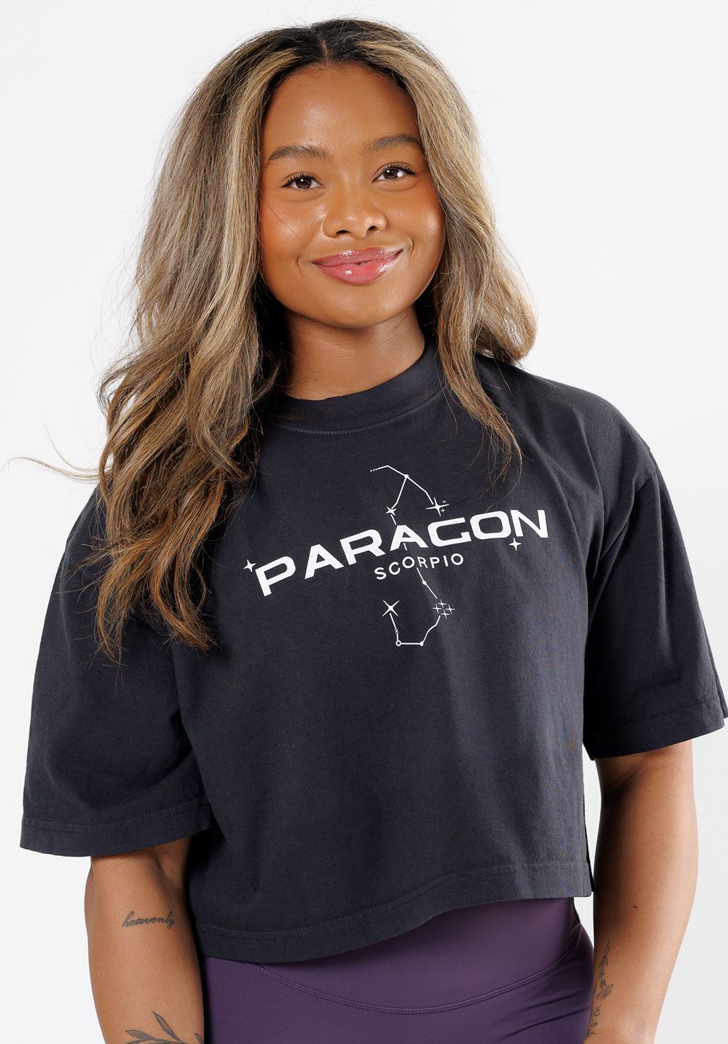 Scorpio Premium Cotton Zodiac Cropped Pump Cover Tops/Tanks Paragon Fitwear 