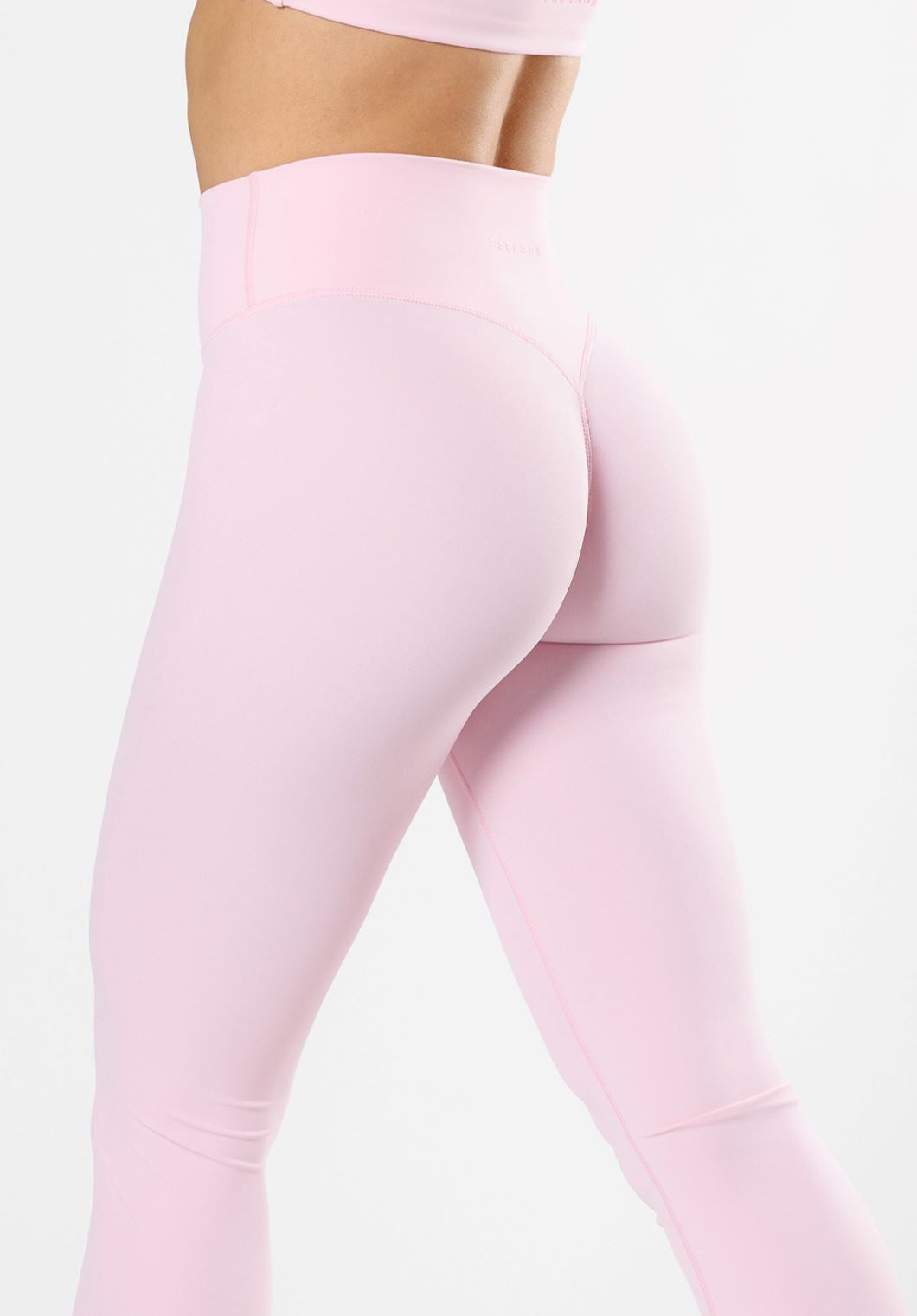 RecStretch Original Sculptseam® Plus Essential Flare Legging 34" Pink Opal Leggings/Joggers Paragon Fitwear 
