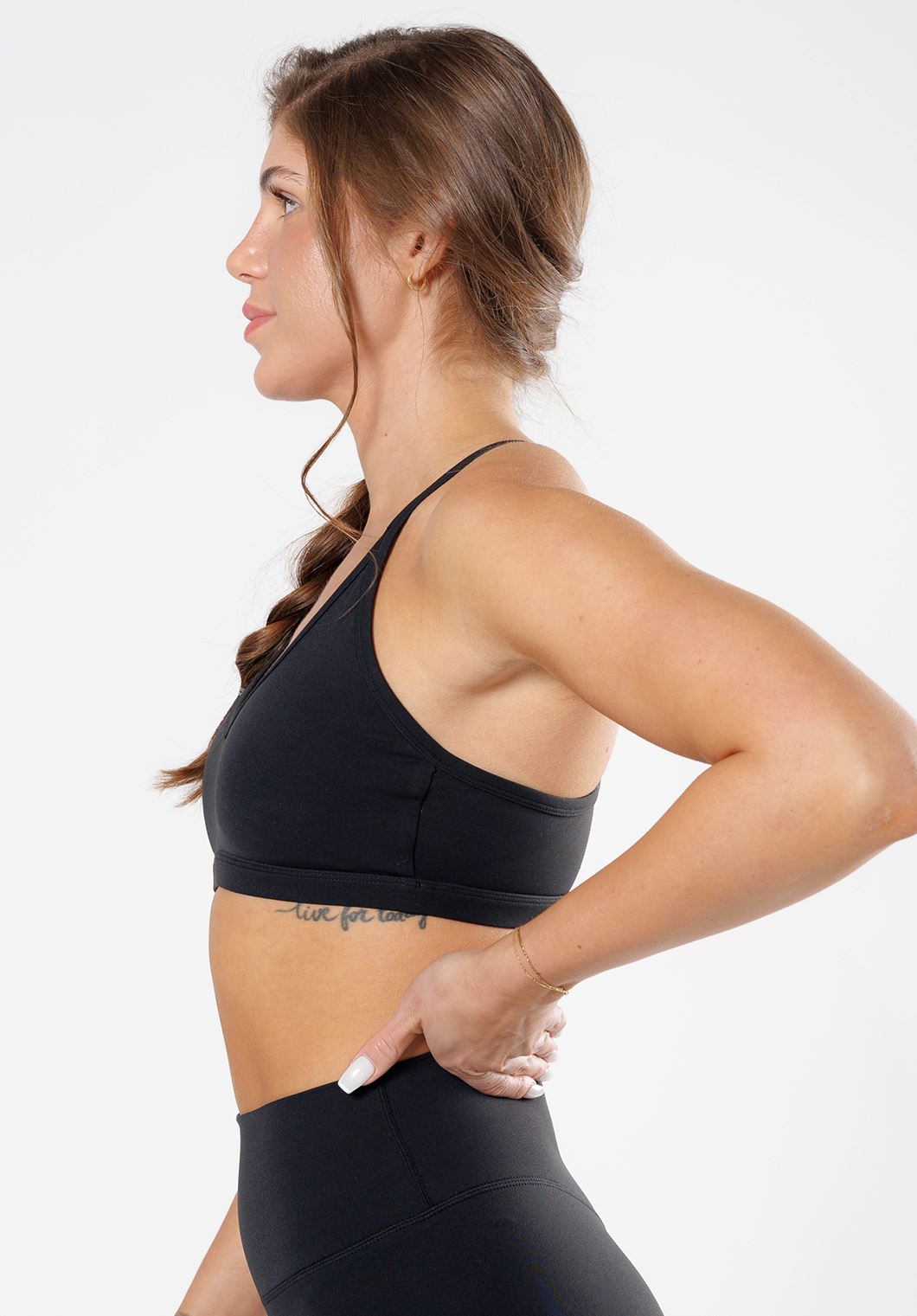 RecStretch™ Legend Bralette Black Sports Bras Paragon Fitwear 