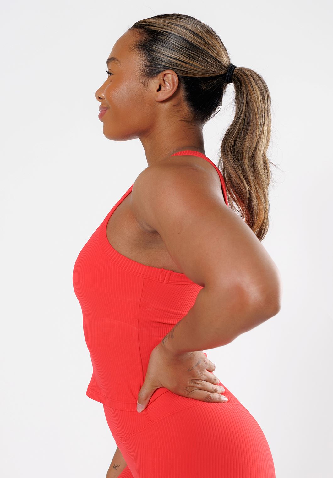 CloudRib™ Classic Mid Tank Fire Sign Tops/Tanks Paragon Fitwear 