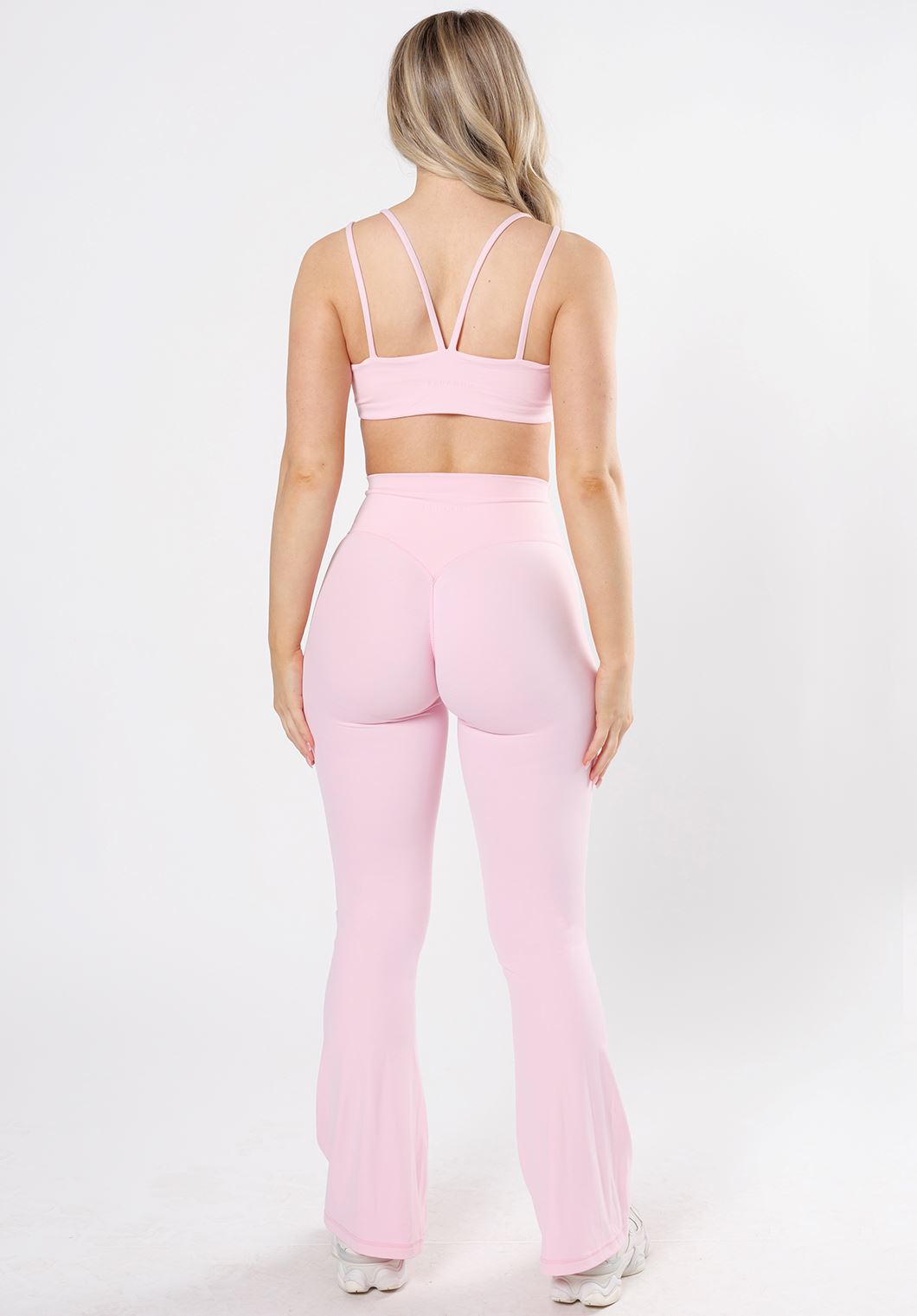RecStretch™ Original Sculptseam® Plus Essential Flare Legging 31" Pink Opal Leggings/Joggers Paragon Fitwear 