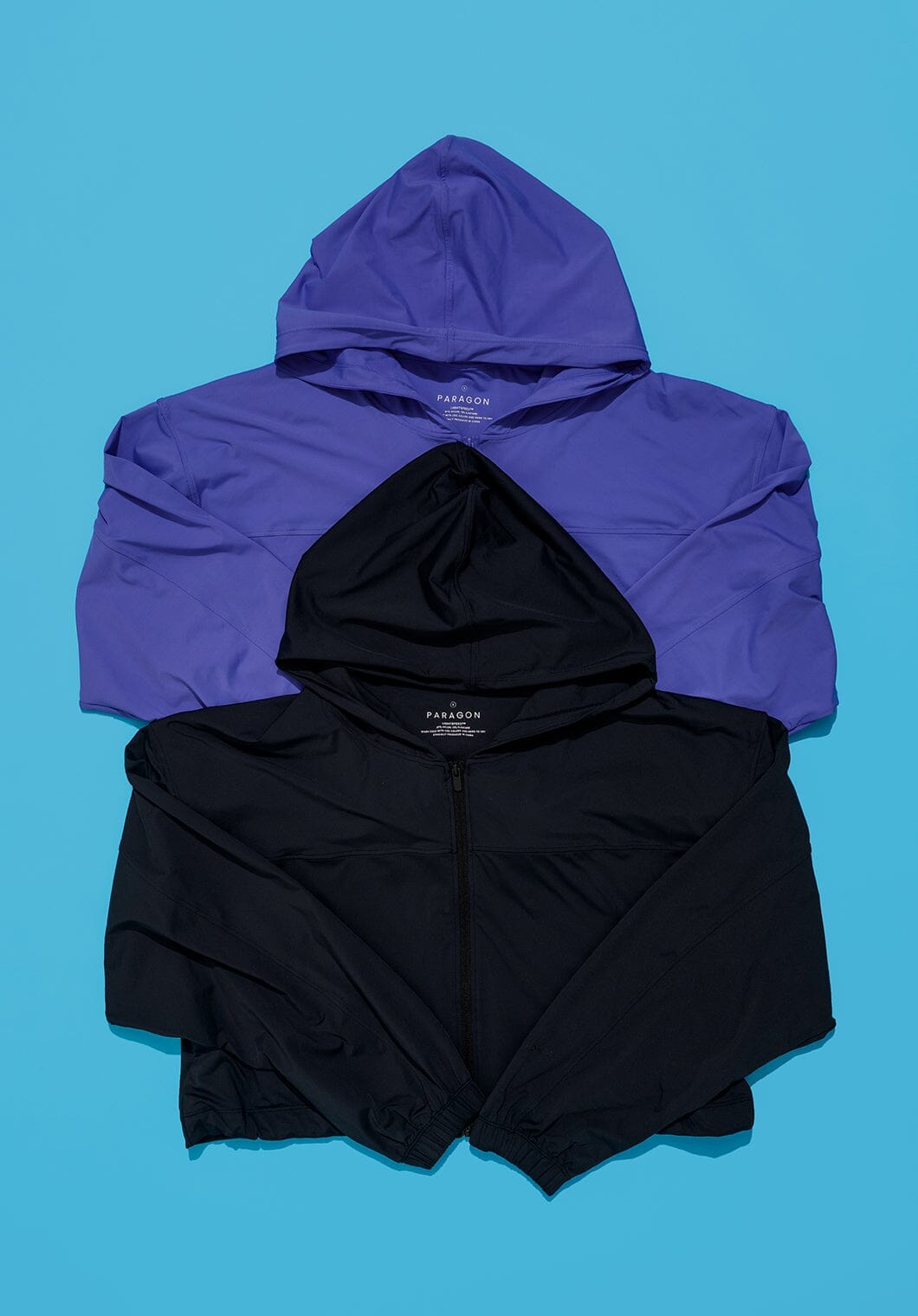 LiteSpeed™ Elevate Windbreaker Black Tops/Tanks Paragon Fitwear 