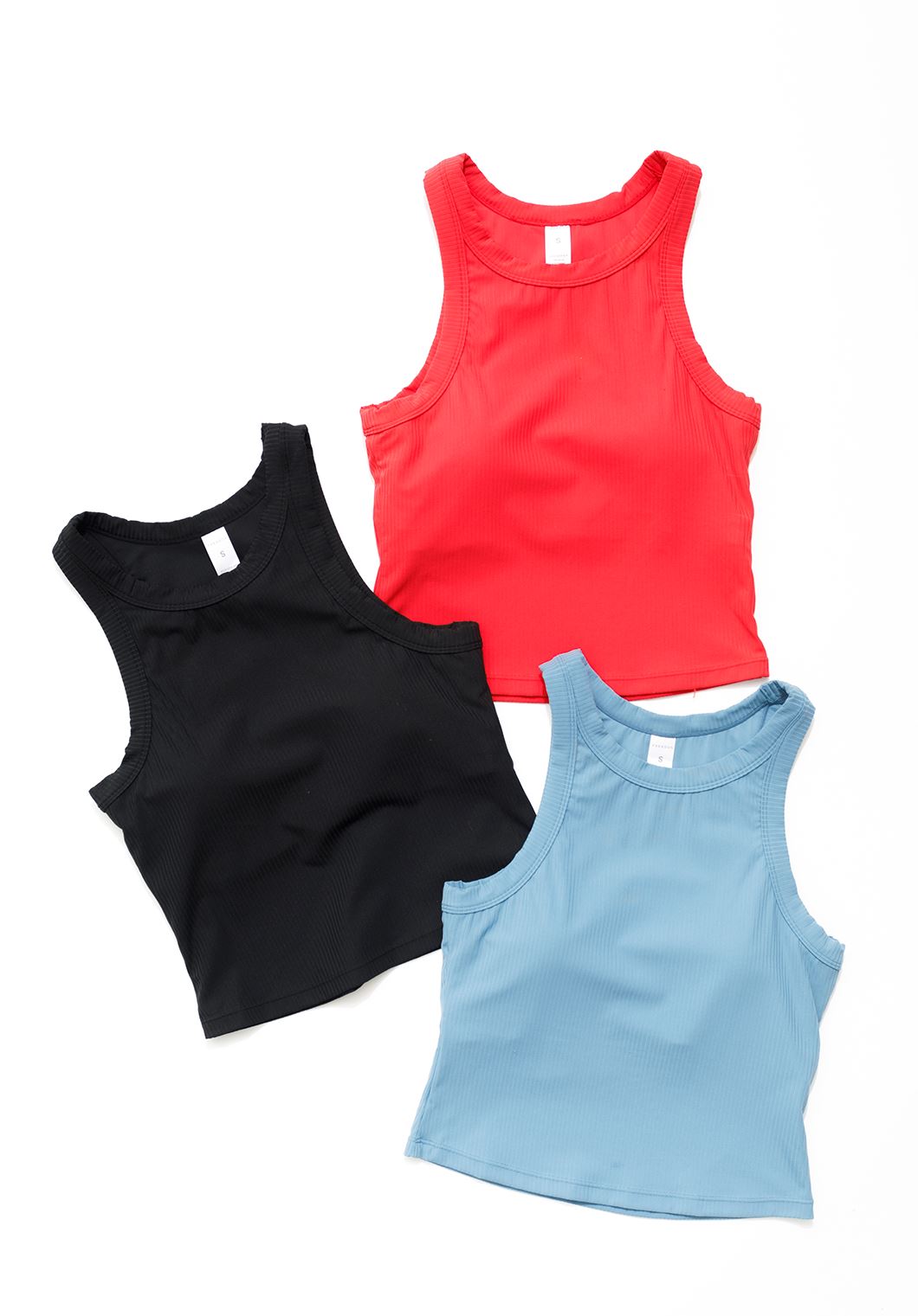 CloudRib™ Classic Mid Tank Fire Sign Tops/Tanks Paragon Fitwear 