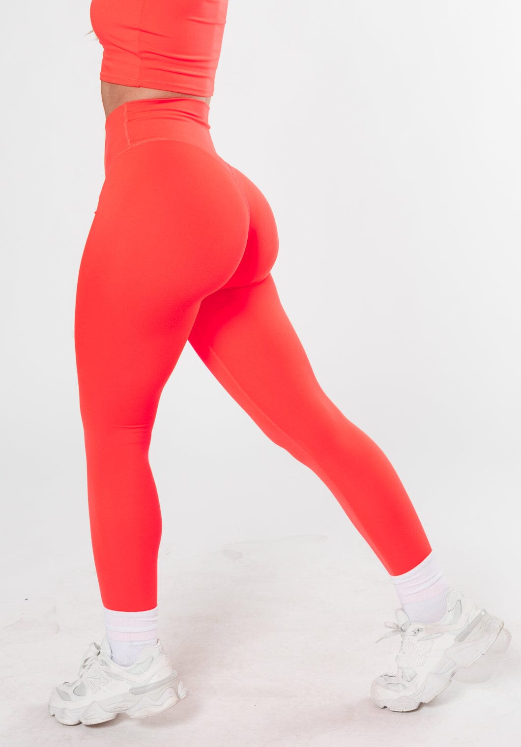 Reluna™ Original Sculptseam® Legging Hibiscus Leggings/Joggers Paragon Fitwear 