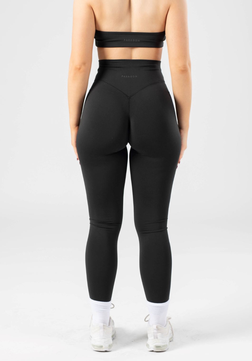 Reluna Crossover Sculptseam Legging Black Leggings/Joggers Paragon Fitwear 
