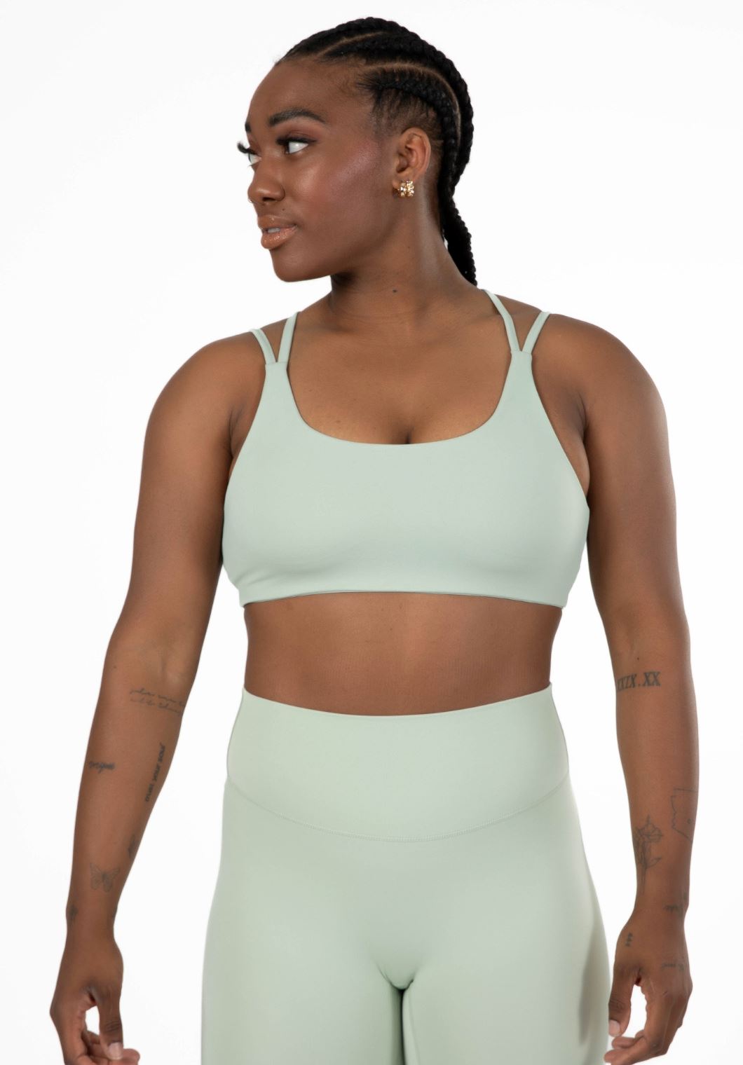 RecStretch Radiate Bra Sage Sports Bras Paragon Fitwear 