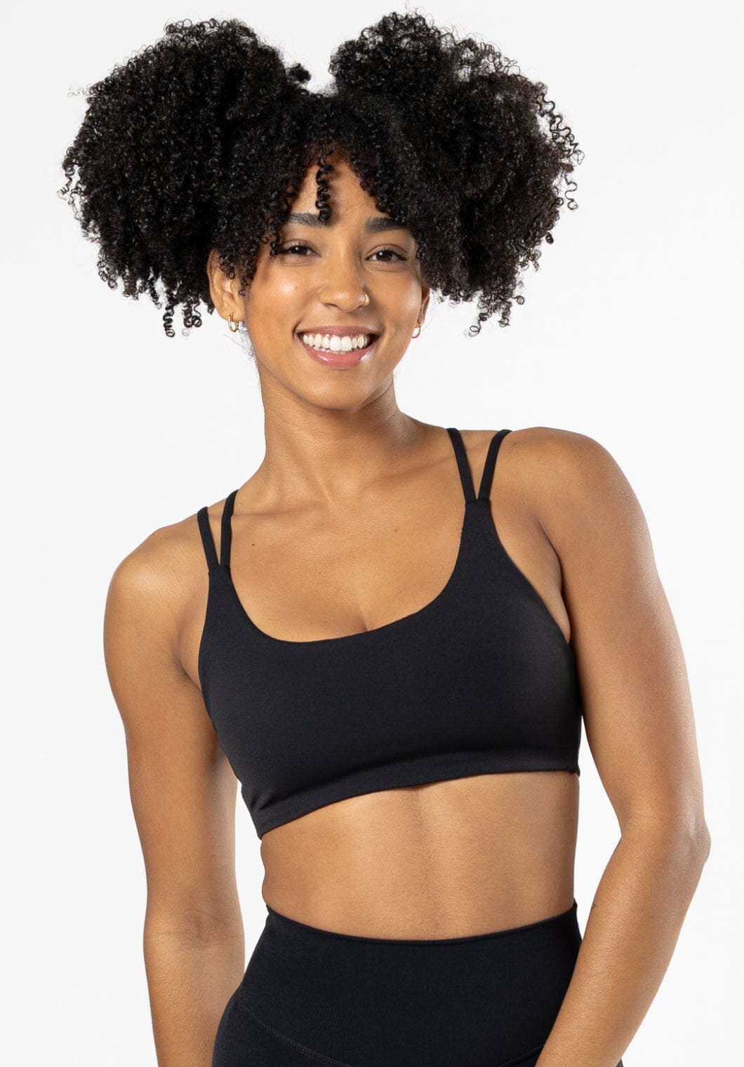 RecStretch™ Radiate Bra Black Sports Bras Paragon Fitwear 