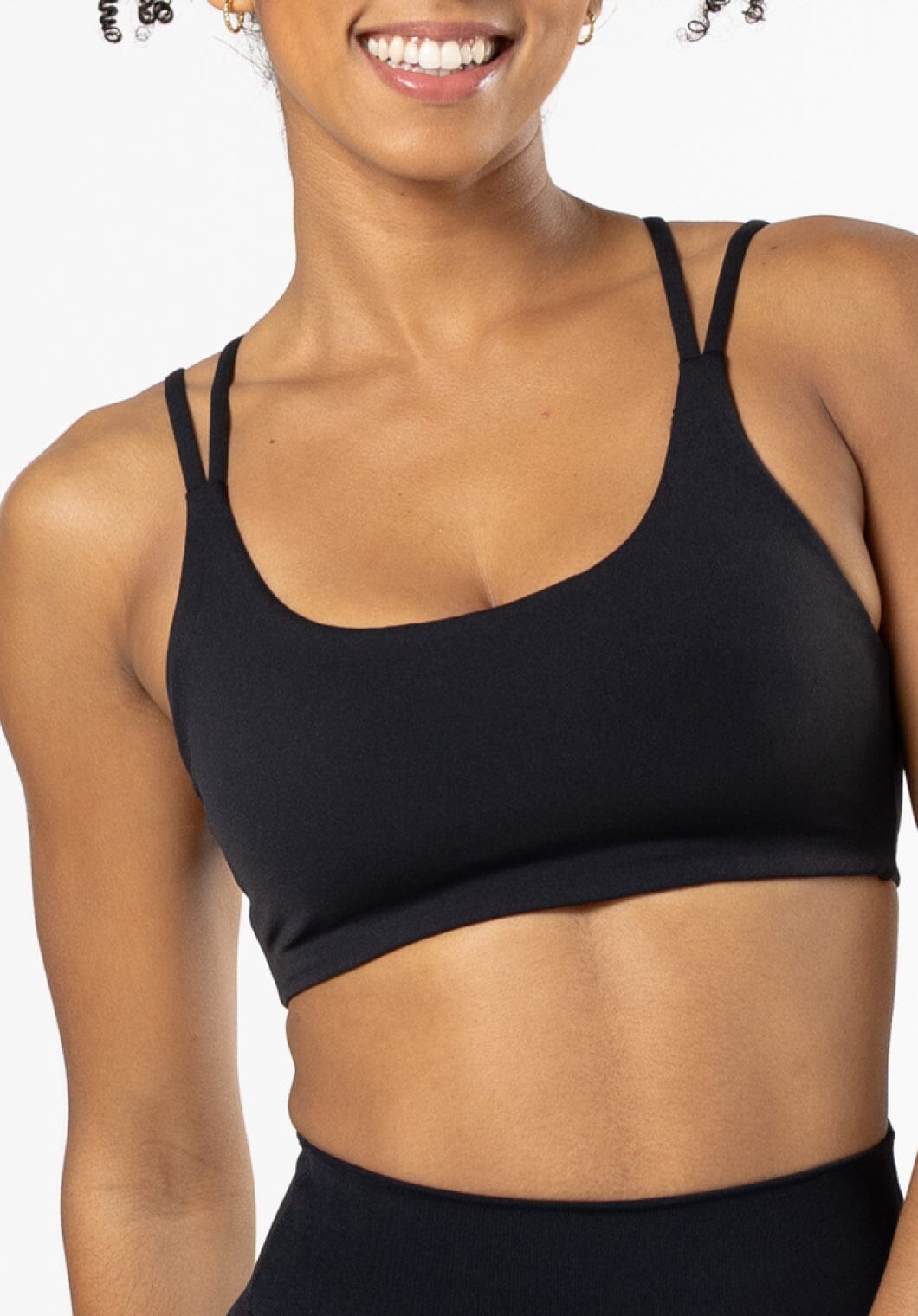 RecStretch™ Radiate Bra Black Sports Bras Paragon Fitwear 