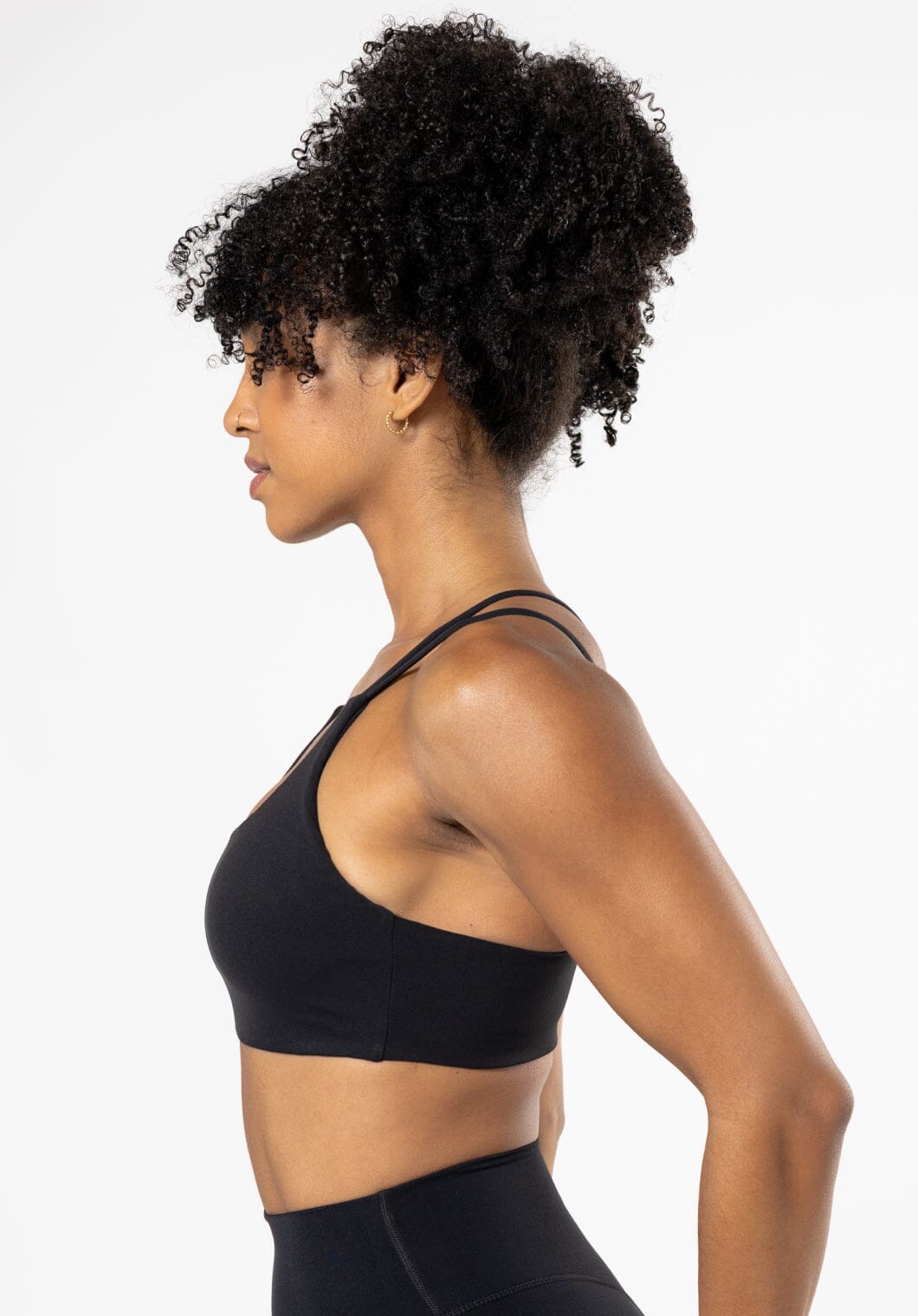 RecStretch™ Radiate Bra Black Sports Bras Paragon Fitwear 