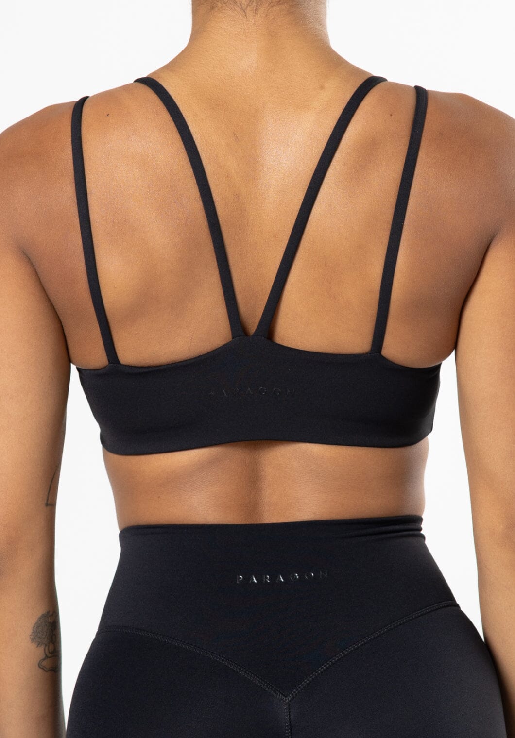 RecStretch™ Radiate Bra Black Sports Bras Paragon Fitwear 