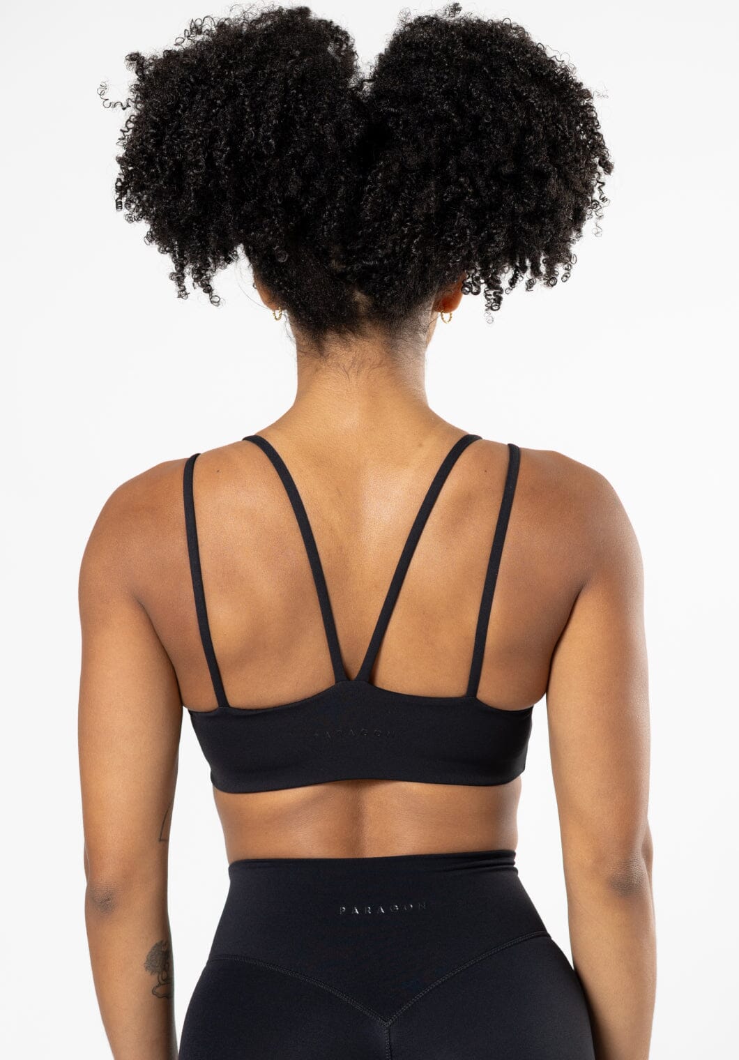 RecStretch™ Radiate Bra Black Sports Bras Paragon Fitwear 