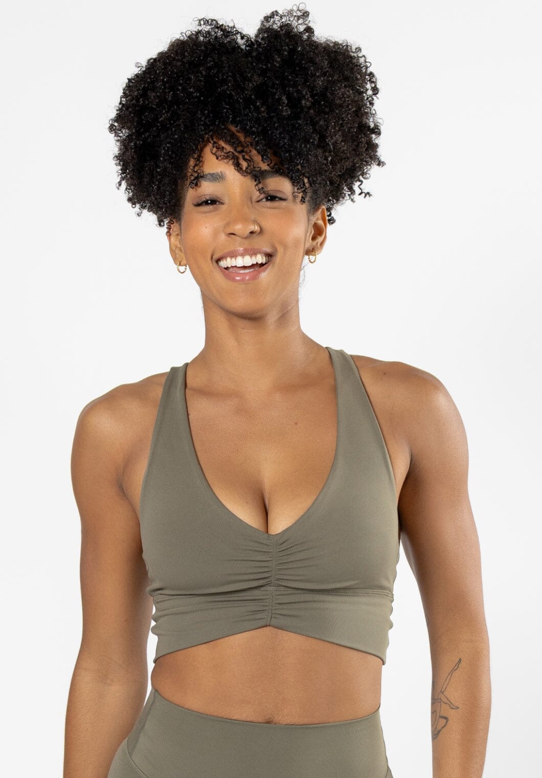 Reluna Ruched Bra Everglades Sports Bras Paragon Fitwear 