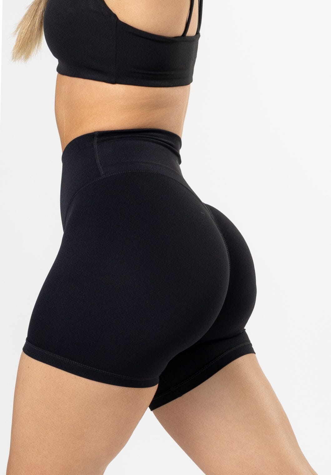RecStretch Original Sculptseam® Short 5" Black Shorts Paragon Fitwear 