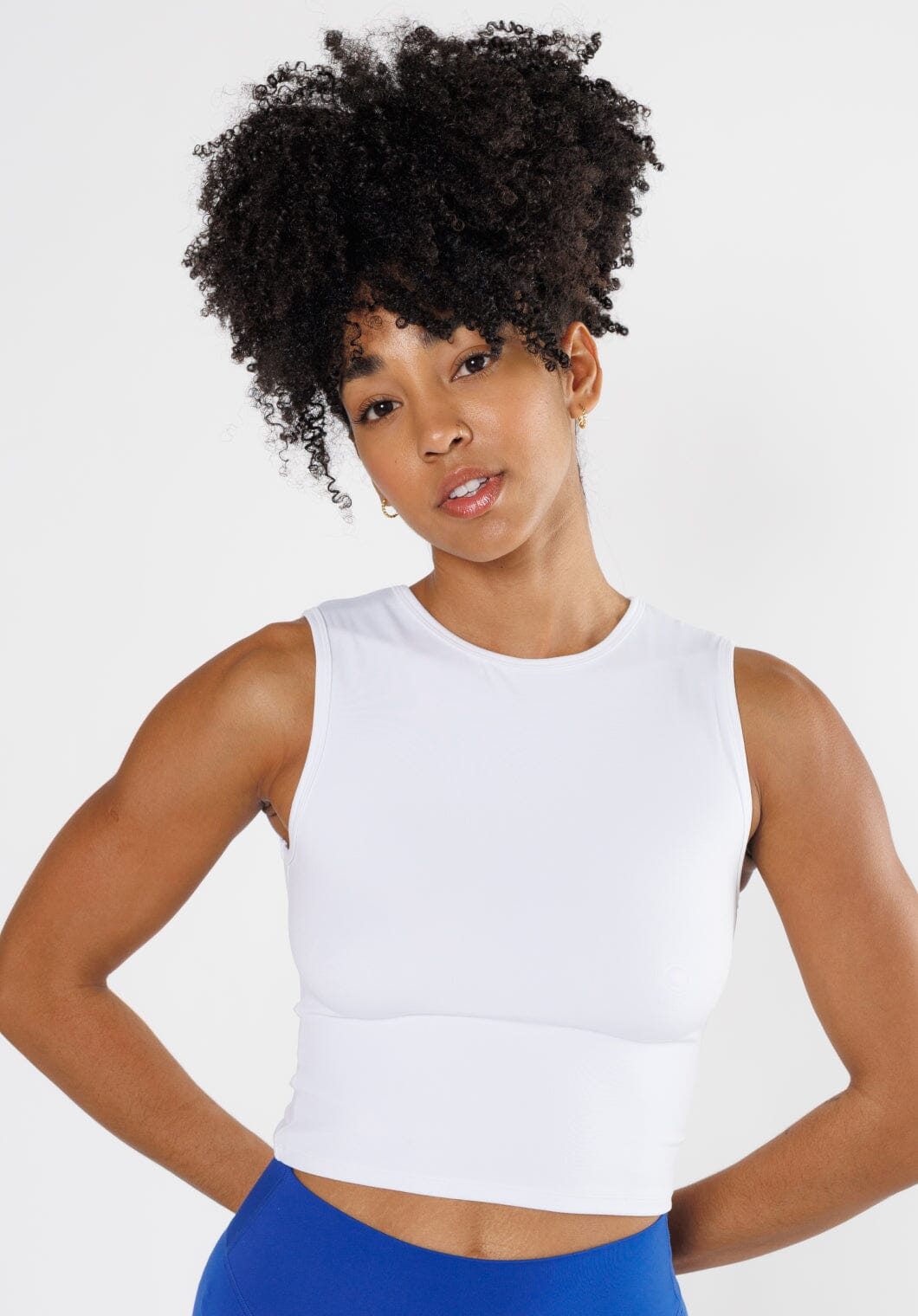 Reluna™ Superset Tank White Tops/Tanks Paragon Fitwear 